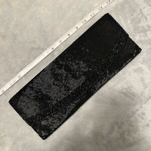 Elegant Vintage Black Clutch Bag